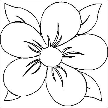 (image for) Fantasy Flower-Block-L01028